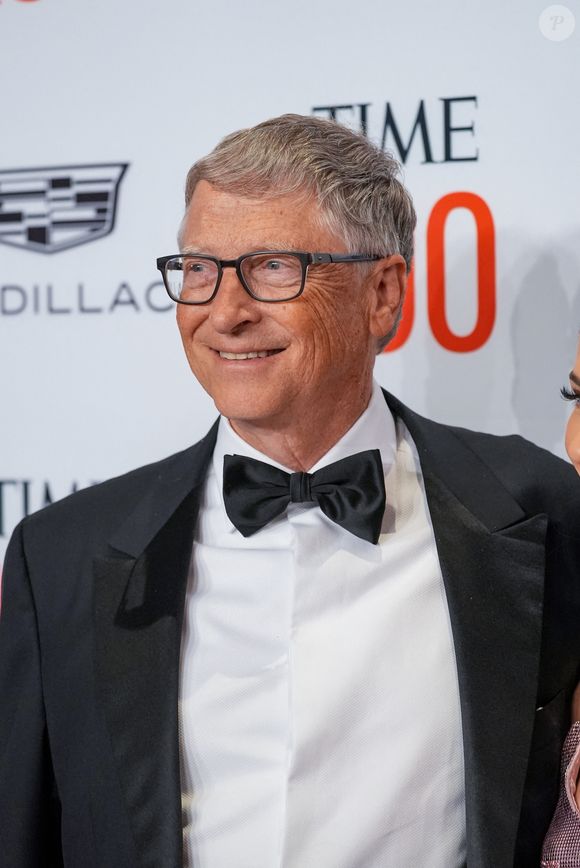 Bill Gates au photocall du gala "Time 100" au Lincoln Center à New York, le 8 juin 2022. STARMAX / BESTIMAGE