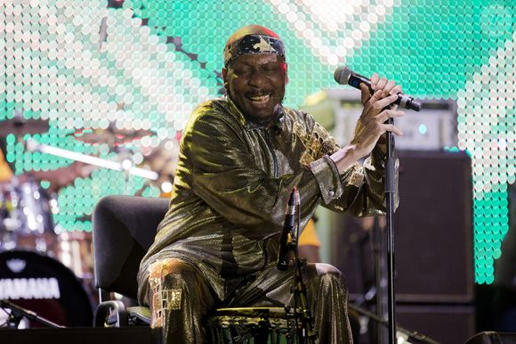 Jimmy Cliff en concert sur la place du Grand Jardin lors du Festival des Nuits du Sud 2015 à Vence, le 9 juillet 2015. Syspeo.k / Bestimage