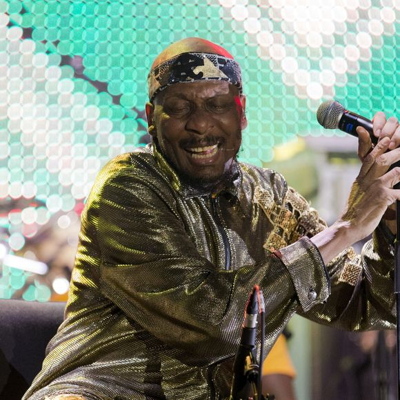 Jimmy Cliff en concert sur la place du Grand Jardin lors du Festival des Nuits du Sud 2015 à Vence, le 9 juillet 2015. Syspeo.k / Bestimage