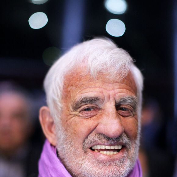 Jean-Paul Belmondo, lors du match opposant le Français Jean-Marc Mormeck à Vladimir Klitschko, à Düsseldorf le 3 mars 2012 @Bestimage