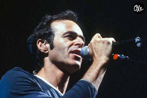 2HPT3J4 Goldman en concert au Forest National en 2002. Photo : Alamy/ABACAPRESS.COM