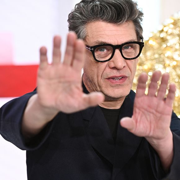 Exclusif - Marc Lavoine - Enregistrement de l'émission "Vivement dimanche" au studio Gabriel, présentée par M.Drucker, diffusée sur France 3 le 25 décembre 2022.
© Guillaume Gaffiot / Bestimage