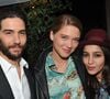 Admiratif, il a évoqué les nombreuses qualités de son épouse. 

Lea Seydoux, Tahar Rahim et Leila Bekhti - Soiree du film " Grand Central " sur la plage Magnum lors du 66eme festival de Cannes le 18 mai 2013. VEEREN / BESTIMAGE