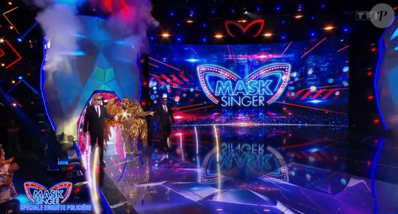 L'Oiseau dans Mask Singer, capture d'écran TF1