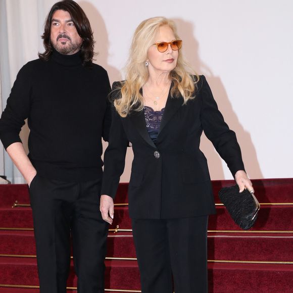 Stéphane Rolland et Sylvie Vartan - Célébrités au Défilé de Mode Stéphane Rolland, Collection Haute Couture Printemps / Été 2025, dans le cadre de la Fashion Week de Paris, France, le 27 Janvier 2025. 

© Bertrand Rindoff / Bestimage