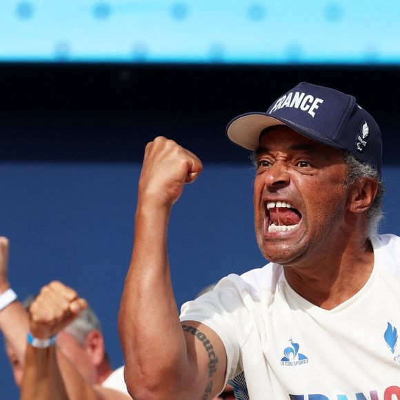 Cet hommage chargé d'émotion promet de réunir les grandes figures du tennis français pour célébrer une légende.

Yannick Noah, coach de l'équipe de France paralympique de tennis fauteuil lors de la rencontre de tennis fauteuil en quart de finale des jeux paralympiques Paris 2024, le 4 septembre 2024.

© Dominique Jacovides / Bestimage