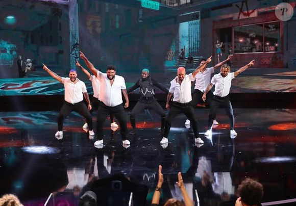 Les membres du groupe Sancho dans "Incroyable Talent" sur M6