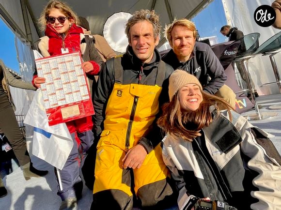 Le skipper de Macif Charlie Dalin remporte la dixième édition du tour du monde en solitaire Vendée Globe en pulvérisant le record de l’épreuve en 64 jours, 19 heures 22 minutes et 49 secondes aux Sables-d'Olonne, en France, le 14 janvier 2025.

© Fabien Faure/Bestimage