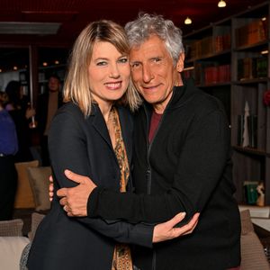 Exclusif - Mélanie Page et son mari Nagui - Générale de la pièce "Ubu Roi" d'Alfred Jarry, mise en scène par Daniel Benoin, le directeur du théâtre Anthéa à Antibes, le 3 mars 2026. © Bruno Bebert/Bestimage