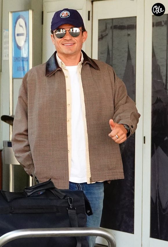 Orlando Bloom arrivant à l'aéroport de Venise en 2026
©Backgrid UK/ Bestimage