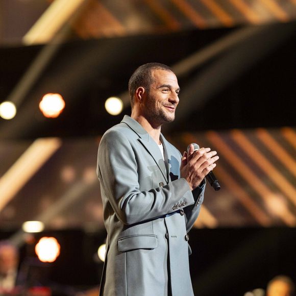 Exclusif - Amir Haddad - Enregistrement de l'émission "La fête de la chanson française" à Paris, présentée par L.Thilleman et A.Manoukian, et diffusée le 20 décembre sur France 3
© Pierre Perusseau / Bestimage