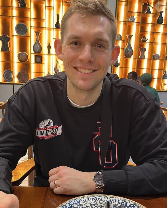 Photo Instagram du joueur de badminton Marvin Seidel.