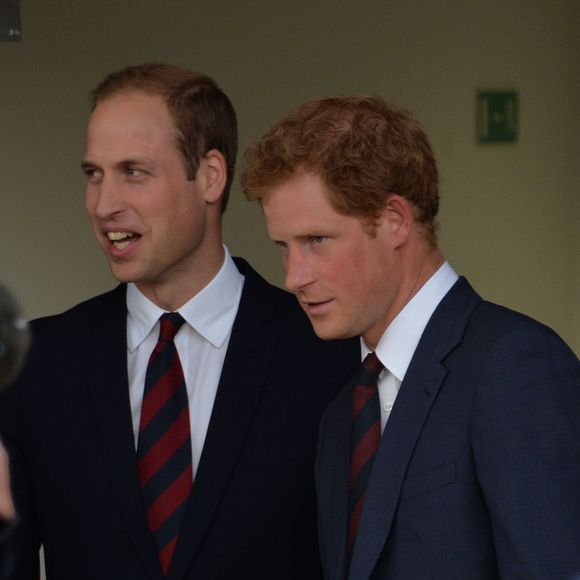Le prince William et prince Harry - Cérémonie d'ouverture des Invictus Games à Londres le 10 septembre 2014.
Agence / Bestimage