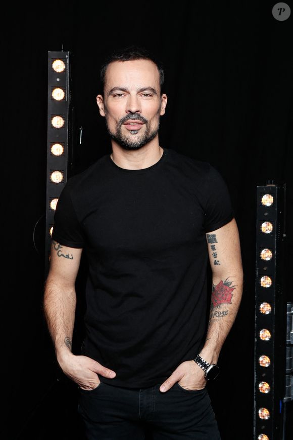 Exclusif - Damien Sargue - Backstage de l'enregistrement de l'émission "La grande soirée des comédies musicales", présentée par E.Gossuin et H.Segara et diffusée le 26 mars sur W9
© Christophe Clovis / Bestimage