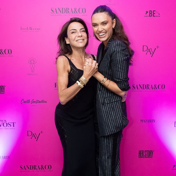 Exclusif - Sandra Sisley et Diane Leyre - Photocall à la suite Sandra & Co lors du Festival International des Séries de Cannes, Canneseries Saison 8, à l’hôtel JW Marriott Cannes le 28 avril 2025.

© Aurelio Stella / William Sanches Tavares / Evenjoy / Bestimage