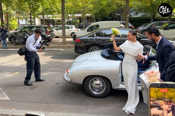 Arrivées au mariage civil de Thylane Blondeau et Benjamin Attal à la mairie du 16ème arrondissement de Paris le 29 juin 2026 Agence / Bestimage