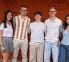Une sacrée équipe à Roland-Garros ! Félix et Alexis Lebrun s'offrent une rare sortie avec leurs compagnes respectives