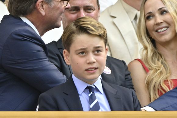 Le prince George de Galles - Personnalités à la finale homme du tournoi de tennis de Wimbledon le 13 juillet 2025.

© Chryslène Caillaud / PsnewZ / Bestimage