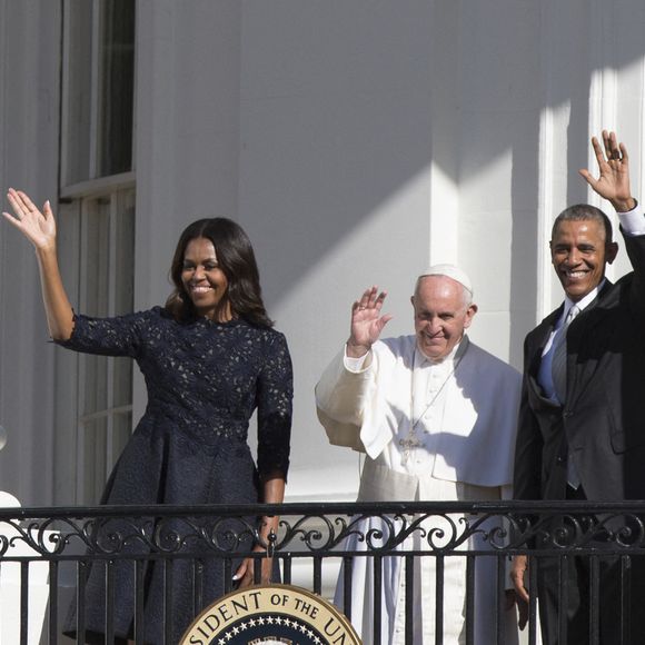 Le pape François avec Barack et Michelle Obama le 23 septembre 2015.

Photo : AGENCE / BESTIMAGE