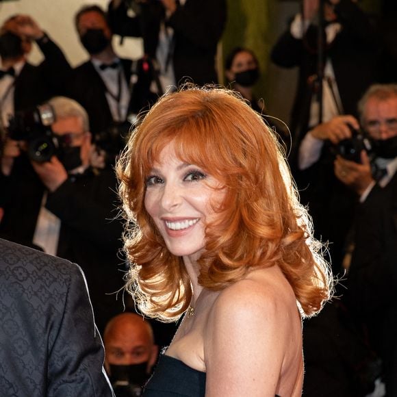 Mylène Farmer - Montée des marches du film « Flag Day» lors du 74ème Festival International du Film de Cannes. Le 10 juillet 2021
© Borde-Jacovides-Moreau / Bestimage