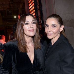 Monica Bellucci et Clotilde Courau, princesse de Savoie au Dîner de la Mode au bénéfice du Sidaction, au Palais de Tokyo, dans le cadre de la Fashion Week de Paris Haute Couture printemps/été 2024 (PFW). Le 25 Janvier 2024. 
© Rachid Bellak / Bestimage