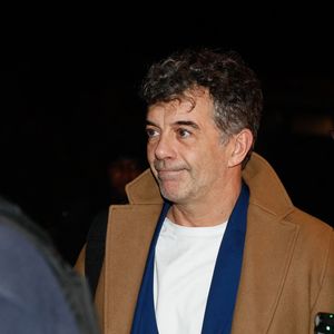 Procès de Stéphane Plaza : L'animateur sort du tribunal correctionnel de Paris après le réquisitoire : Une peine de 18 mois de prison avec sursis et 10 000 euros d’amende a été requise à son encontre le 9 janvier 2024. Le jugement sera rendu le 18 février.  © Christophe Clovis / Bestimage