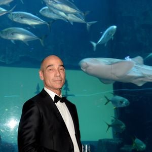 Exclusif - Jean-Marc Barr - L'acteur JM Barr fête le 30ème anniversaire de la sortie du film de L. Besson "Le Grand Bleu" lors de la soirée annuelle de la chaîne Hôtel & Préférence à l'Aquarium de Paris le 30 mai 2018. © Rachid Bellak/Bestimage