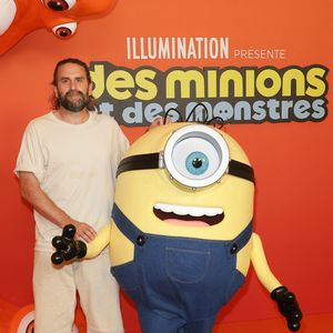 Grégoire Ludig - Première du film "Des Minions et des Monstres" au cinéma le Rex à Paris le 23 mars 2026. © Coadic Guirec/Bestimage