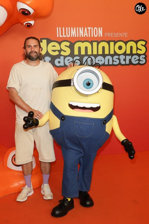 Grégoire Ludig - Première du film "Des Minions et des Monstres" au cinéma le Rex à Paris le 23 mars 2026. © Coadic Guirec/Bestimage