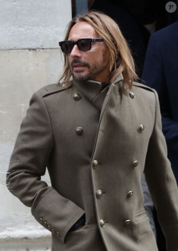 Bob Sinclar - Sorties des Obsèques de Constance de la Fontaine en l'église Notre-Dame-de-Grâce-de-Passy à Paris le 12 mai 2026. © Coadic Guirec - Julien Sarkissian / Bestimage