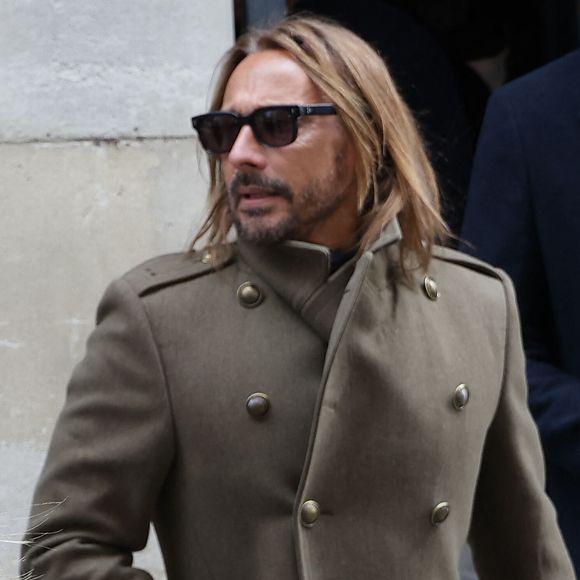 Bob Sinclar - Sorties des Obsèques de Constance de la Fontaine en l'église Notre-Dame-de-Grâce-de-Passy à Paris le 12 mai 2026. © Coadic Guirec - Julien Sarkissian / Bestimage