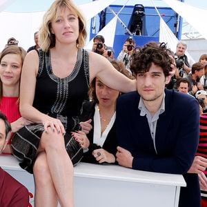 Valeria Bruni Tedeschi, Louis Garrel et Noémie Lvovsky - Séance photo du film « Un château en Italie » lors du 66e Festival de Cannes - Cannes
21/05/2013