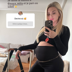 Son appartement parisien devient le cocon de cette nouvelle vie à trois.

Capture instagram @kellyvedovelli