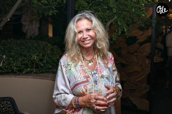 Fiona Gélin lors de la soirée d'anniversaire de Massimo Gargia à l'Hôtel de Paris Saint-Tropez le 20 août 2026. © Jack Tribeca / Bestimage