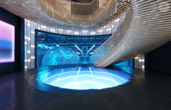 Le superyacht AQUA à couper le souffle de Bill Gates commandé pour environ 644 millions de dollars.
Crédit : Zuma Press / Bestimage