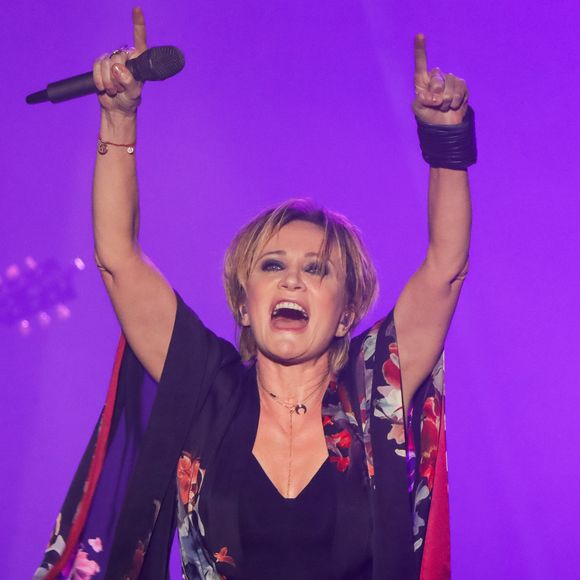 Patricia Kaas en concert au Crocus City Hall à Moscou le 13 décembre 2017.
©ITAR TASS / BESTIMAGE