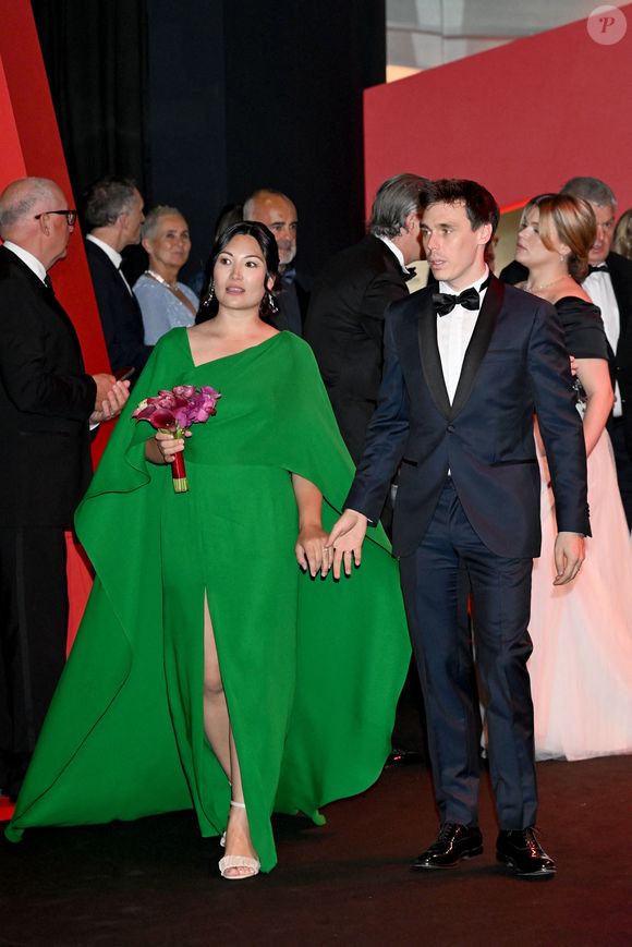 Louis et Marie Ducruet - 76e Bal de la Croix Rouge dans la salle des Etoiles à Monaco le 12 juillet 2025. © Bruno Bebert/Bestimage