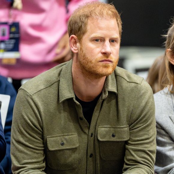 Le prince Harry, duc de Sussex, lors des "Invictus Games Vancouver Whistler 2025" à Vancouver, le 15 février 2025. Backgrid UK/ Bestimage