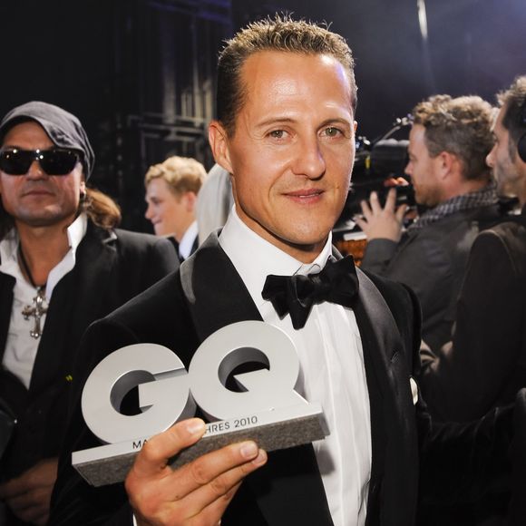 Michael Schumacher lors de la soiree GQ a Berlin en Allemagne le 29 octobre 2010 Michael Schumacher ( Preisträger )Agency People Image (c) Markus Kehl
API / BESTIMAGE