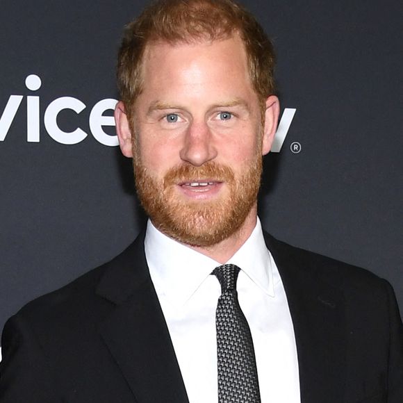 Le prince Harry, duc de Sussex, assiste au troisième gala annuel de la Journée mondiale de la santé mentale organisé par Project Healthy Minds, Spring Studios, New York, NY, 9 octobre 2025. (Photo par Anthony Behar/Sipa USA)