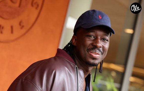 Mory Sacko au village lors des Internationaux de France de Tennis de Roland Garros le 3 juin 2026 © Jacovides / Moreau / Bestimage