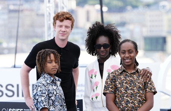 Eye Haidara, Jules Waringo, Leonis Pinero Muller, Teoudor Pinero Muller - photocall 'Six jours ce printemps-la / Six Days in Spring' lors du 73ème Festival International du Film de Saint-Sébastien. Saint-Sébastien - 20 septembre 2025 © Lalo Yasky / Bestimage