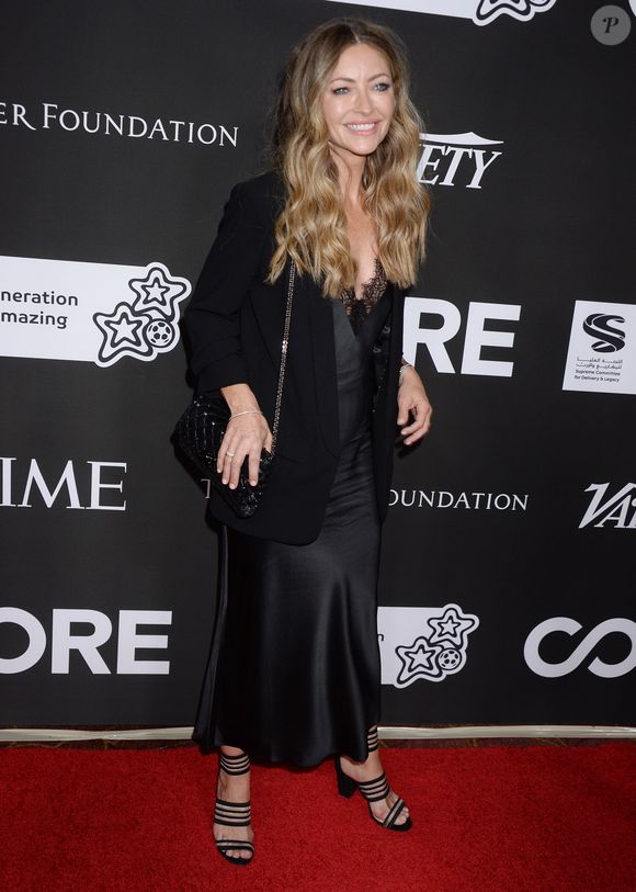 Rebecca Gayheart au photocall du 10ème anniversaire du gala caritatif "Core" à Los Angeles, le 15 janvier 2020. Photo par Broadimage / Bestimage