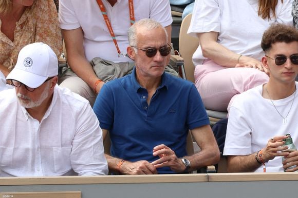 Gilles Bouleau dans les gradins des Internationaux de France 2024 à Roland Garros le 08 juin 2024 à Paris, France. Photo by Nasser Berzane/ABACAPRESS.COM