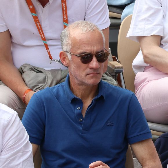 Gilles Bouleau dans les gradins des Internationaux de France 2024 à Roland Garros le 08 juin 2024 à Paris, France. Photo by Nasser Berzane/ABACAPRESS.COM