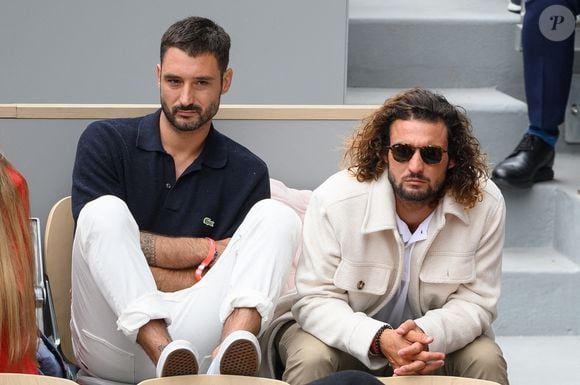 Luca et Jeremy Frerot assistent au tournoi de Roland Garros 2022 le 22 mai 2022 à Paris, France. Photo by Laurent Zabulon/ABACAPRESS.COM