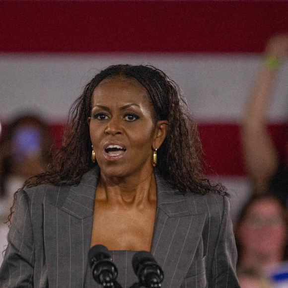 L'ancienne Première dame a pris la parole dans un podcast

Michelle Obama fait campagne pour la vice-présidente Kamala Harris et Tim Walz à Norristown, Pennsylvanie, États-Unis, le 2 novembre 2024. Photo by Ricky Fitchett/Zuma Press Wire/ABACAPRESS.COM