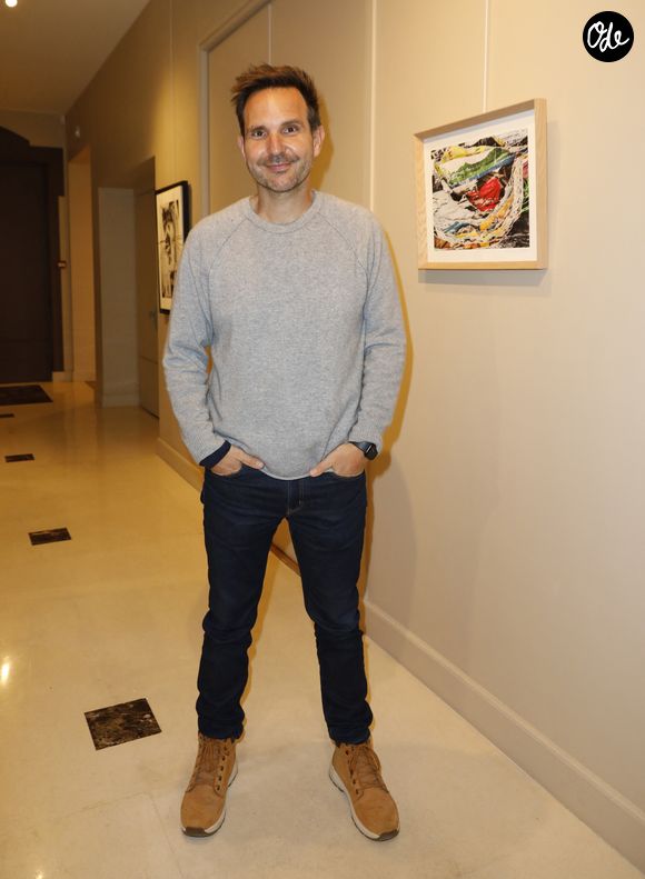Exclusif - Christophe Michalak lors de la vente aux enchères caritative au profit de l'association BAB Charity à Paris pour aider les enfants atteints de leucémie chez Artcurial à Paris le 1er décembre 2025. © Marc Ausset-Lacroix / Bestimage