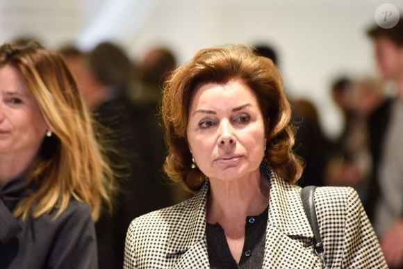 Dominique Tapie, l'épouse de Bernard Tapie au palais de justice de Paris, en France, le 4 avril 2019. Photo by Patrice Pierrot/ABACAPRESS.COM