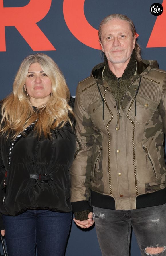 Emmanuel Petit et sa compagne Asma - Première du film "Mercato" au cinéma "Le Grand Rex" à Paris, le 17 février 2025.
© Guirec Coadic/Bestimage